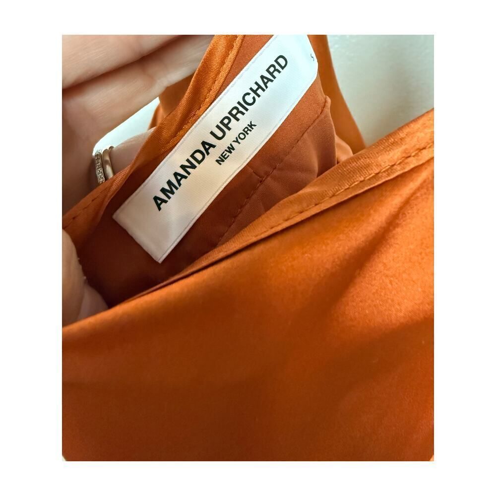 Amanda Uprichard Silk Jasalina Dress in Ginger Sz. S - Picture 5 of 6